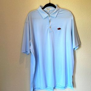 Peter Millar Arkansas Razorback Polo. XL